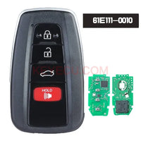 Thumbnail for Board ID: 61E111-0010 for Toyota C-HR 2018 2019 2020 2021 Smart Remote Car Key 314.3MHz FCCID: MOZBR1ET