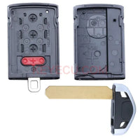 Thumbnail for Smart Remote Key Shell Fob 3+1 Buttons for Acura TL 2009-2014 +Uncut Blade