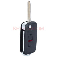 Thumbnail for Mofiied Flip Remote Key 2 Buttons 315/433MHz for Mitsubishi Mirage 2012 2013 2014 2015 2016