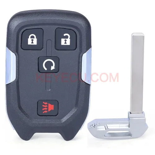 4 Button Smart Key Remote FOB Shell Case for GMC SIERRA Chevy