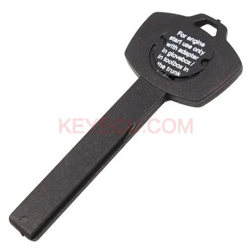 Smart Emergency Plastic Key Blade for BMW