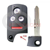 Thumbnail for Replacement Remote Smart Prox Emergency Key FOB Blade Push To Start Insert