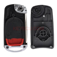 Thumbnail for Modified Flip Folding Remote Key Shell Case 4 Button Fob for NISSAN Maxima Sentra 2000-2006