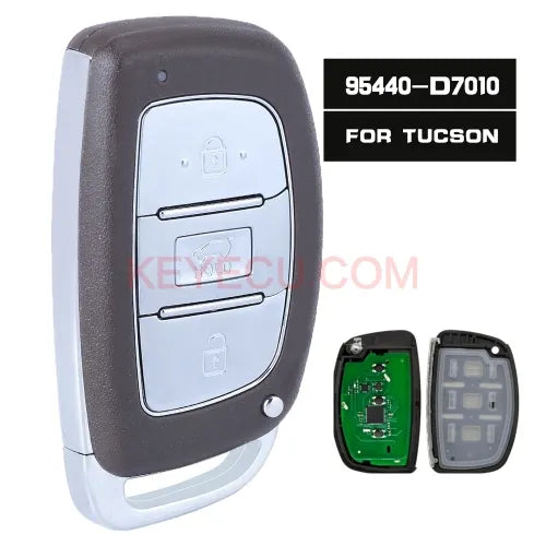 P/N:95440-D7010 95440D7010 for Hyundai Tucson 2019 2020 Keyles Remote Control Car Key Fob With 3 Buttons 433MHz ID47 Chip