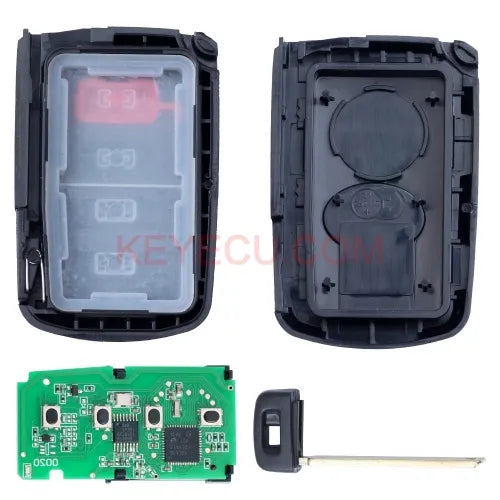 Board ID: 281451-0020 G Smart Remote Key 4 Button Fob 314.3MHz for Toyota RAV4 2013-2018 FCCID: HYQ14FBA