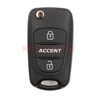 Thumbnail for Folding Remote Key Shell 3 Button for Hyundai Accent