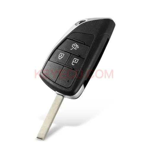 2/3/4/5 Button Modified Flip Car Key Shell Case for Chevrolet Cruze Epica Lova Camaro Impala for Opel Uncut HU100