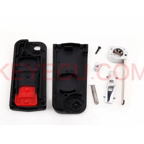 Modified Flip Remote Key Shell 4 Button for Nissan Altima