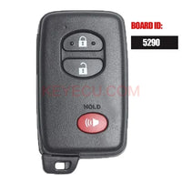 Thumbnail for Smart Prox Remote Key for Toyota Venza Prius 2013-2016 HYQ14ACX P/N: 89904-47370 , 5290 Board