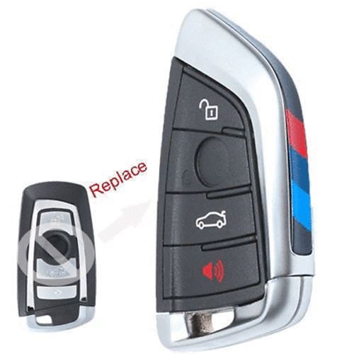 Fits BMW CAS4 CAS4+ F Chassis 5 7 Series 2012-2016 868MHz Modified Car Key Fob