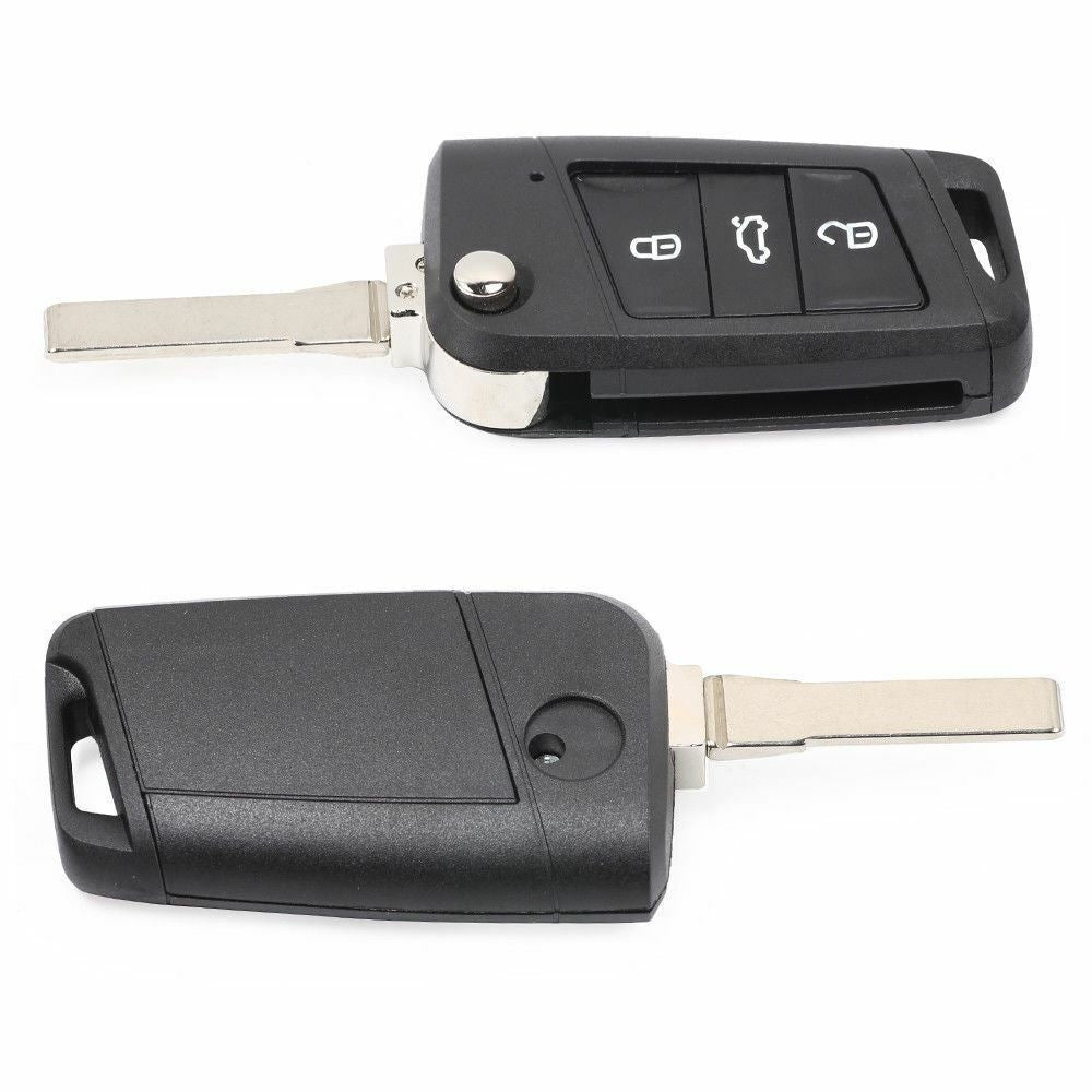 Fits Volkswagen Golf 7 MK7 GTI Skoda Octavia 2015 Car Key Fob