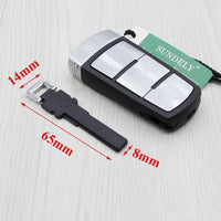 Thumbnail for Fits VW Passat CC Magotan 433Mhz ID48 Chip 3 Buttons Remote Car Key Fob NEW