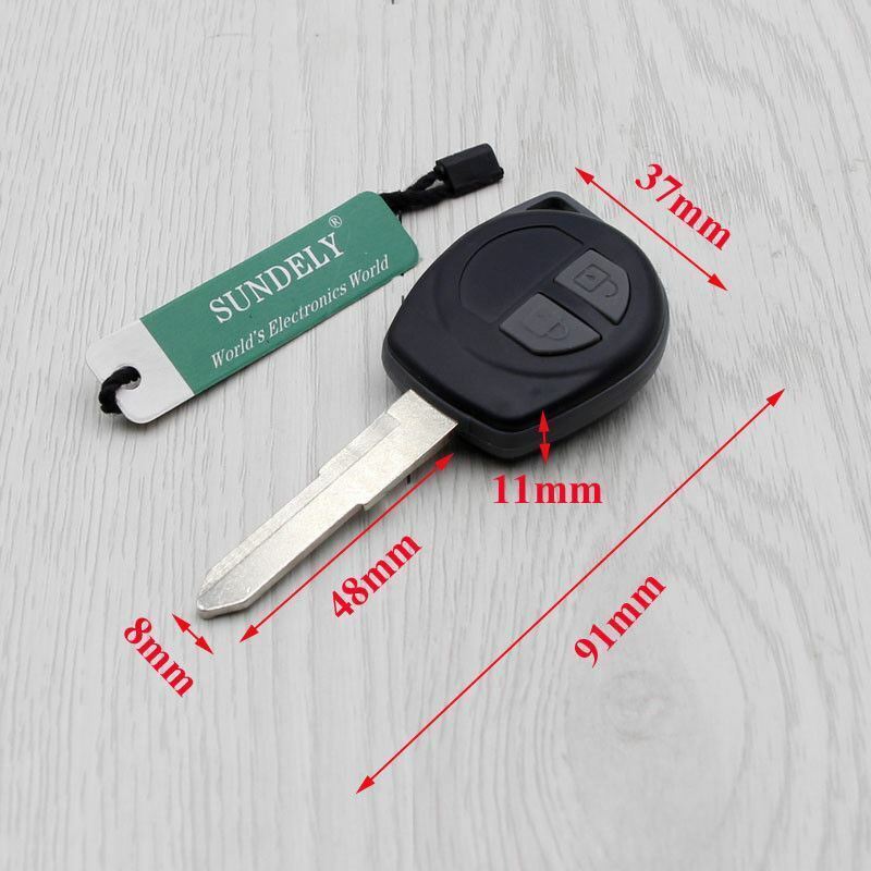 Fits Suzuki Grand Vitara Swift 2 Button ID46 433MHz Car Key Fob