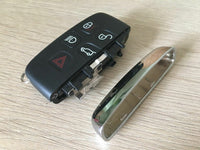 Thumbnail for 5 Button Remote Key Fob Case Fits Land Rover Range Rover Sport Evoque Discovery