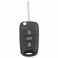 Thumbnail for Fits HYUNDAI i30 ix35 433MHz with ID46 3 Button Car Key Fob