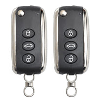 Thumbnail for Fits Bentley Continental GT GTC 2006-10 Car Key Fob - 2 PCS