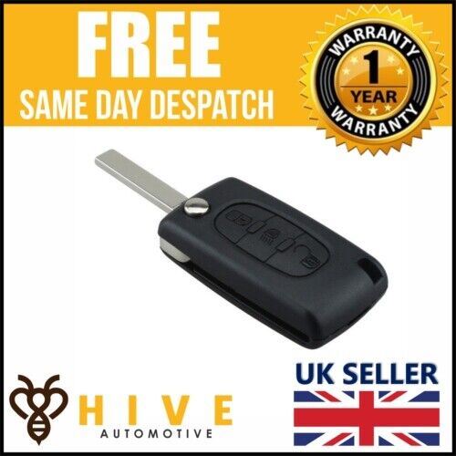 Fits Citroen C4 Grand Picasso 3 Button Car Key Fob