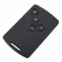 Thumbnail for For Renault Clio Laguna Megane Scenic 4 Button Car Key Card