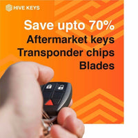 Thumbnail for Fits Audi 4D0837231K 433MHz 48 Chip 3 Button Flip Car Key Fob