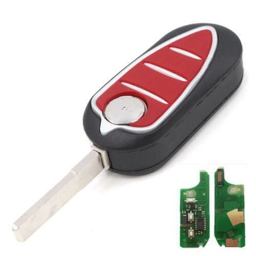 Fits Alfa Romeo 147 156 166 GT 433MHz PCF7947 Car Key Fob