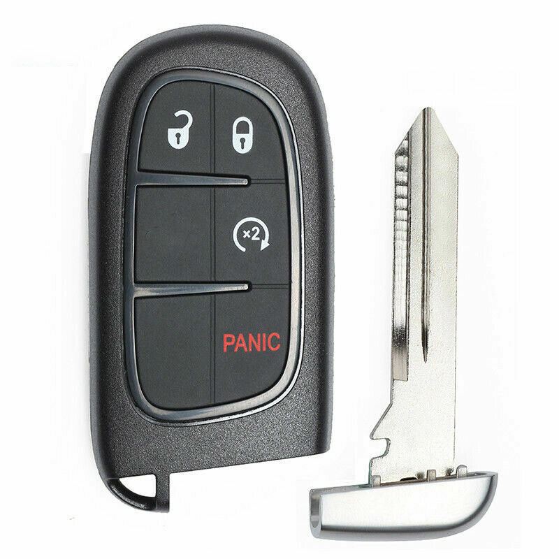 Fits Ram 1500 2500 3500 2013-2019 GQ4-54T 4 Button Car Key Fob