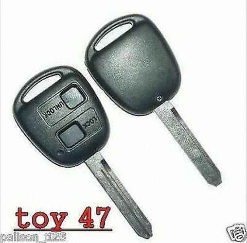 Fits Toyota Yaris Avensis Corolla Carina 2 Button TOY247 Car Key Fob