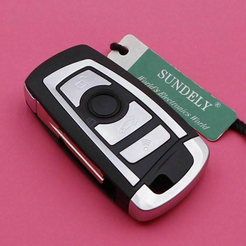 Fits BMW 3 5 7 X5 Z4 E38 E39 E46 HU58 433MHz ID44 4 Button Car Key Fob