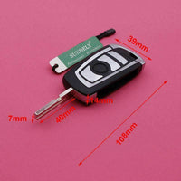 Thumbnail for Fits BMW 3 5 7 X5 Z4 E38 E39 E46 HU58 433MHz ID44 4 Button Car Key Fob