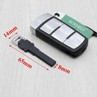 Thumbnail for Fits VW Magotan Passat CC 3C0959752BA 3 Button 433Mhz ID48 Car Key Fob