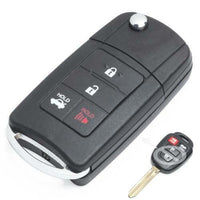 Thumbnail for Fits Toyota Camry 2012-2013 4 Button Car Key Fob