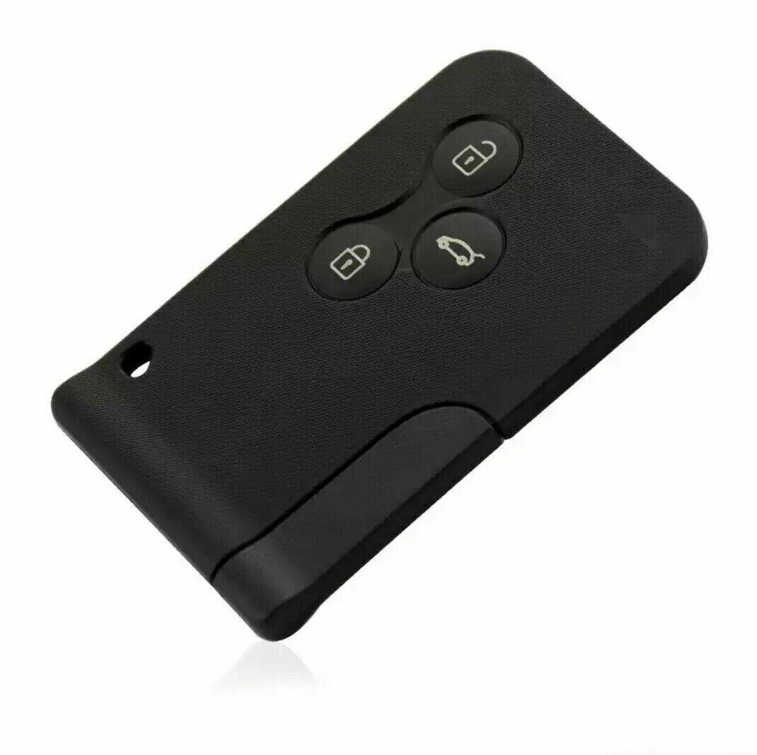 Fits Renault Megane Scenic 3 button Key Card Car Key Fob