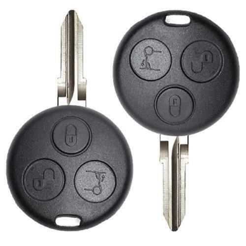 Fits Benz Smart Fortwo Forfour 433MHz 3 Button Remote Car Key Fob