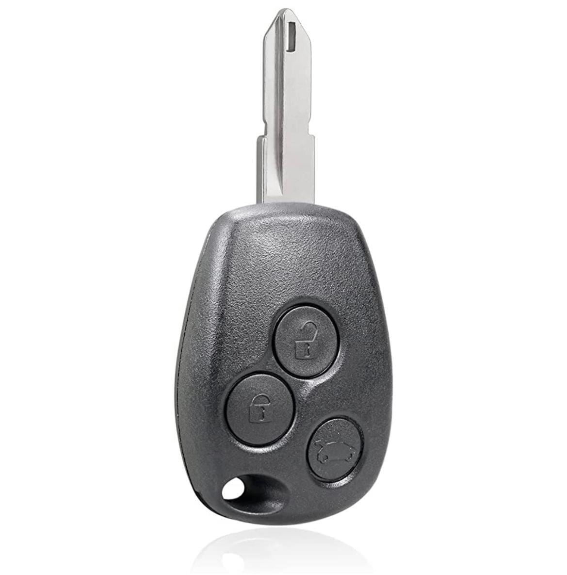 For Renault Trafic Clio Vauxhall Vivaro Movano 433MHz 3 Button Car Key Fob