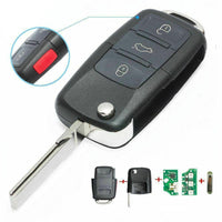 Thumbnail for For Volkswagen HLO1K0959753H 315MHz ID48 4 Button Remote Car Key Fob