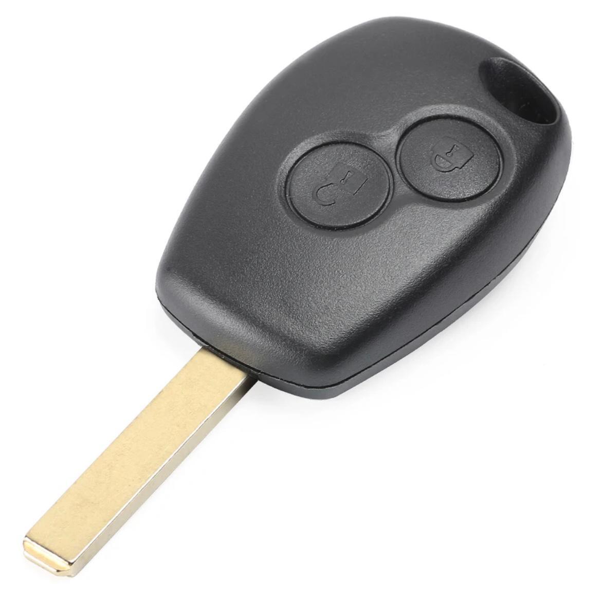 For Renault Clio Kangoo Master Modus Twingo 2006-2010 433MHz PCF7947A ID46 2 Button Car Key Fob