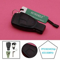 Thumbnail for Fits Mercedes S Class 1999-2006 PFC9234 433.92Mhz 3 Button Car Key Fob