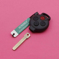 Thumbnail for Fits Mercedes-Benz Smart Fortwo 315MHz 4 Button Car Key Fob