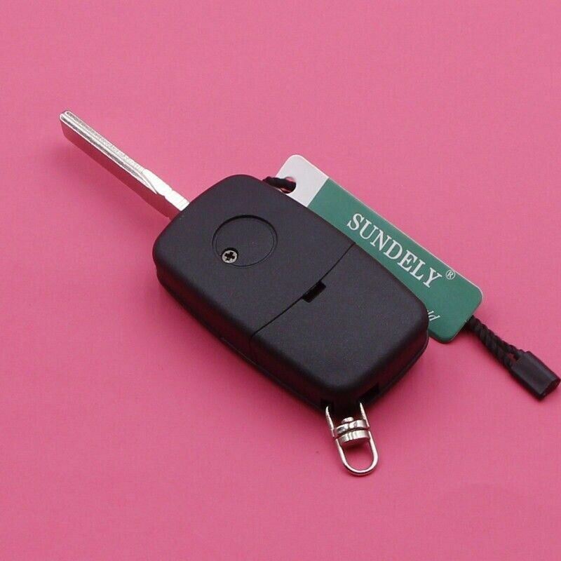 Fits VW Seat Skoda  1J0959753A 2 Button 434MHz ID48 Car Key Fob