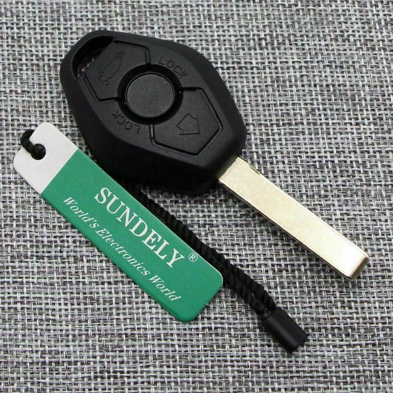 Fits BMW E46 E39 Series Z3 433MHz Remote Key Fob Keyless Entry TRANSPONDER CHIP