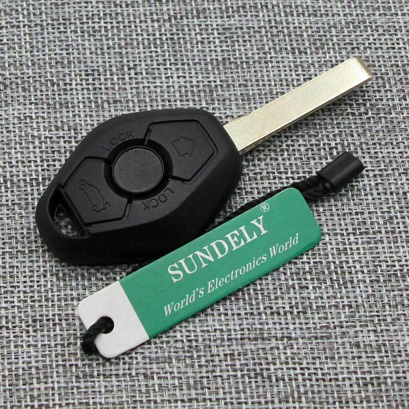 Fits BMW E46 E39 Series Z3 433MHz Remote Key Fob Keyless Entry TRANSPONDER CHIP