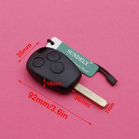 Thumbnail for Fits Renault 434MHz PCF7947 3 Button Car Key Fob