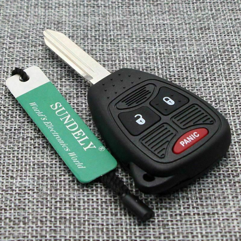 Fits Chrysler Dodge Jeep FCC M3N 433Mhz ID46 Car Key Fob