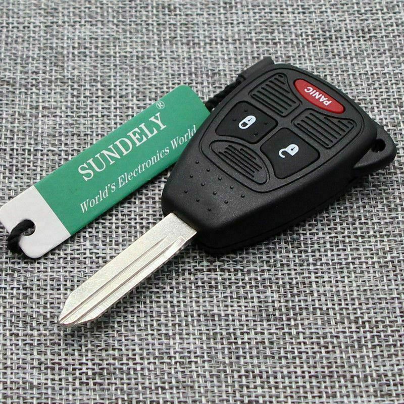 Fits Chrysler Dodge Jeep FCC M3N 433Mhz ID46 Car Key Fob