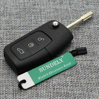 Thumbnail for Fits Ford Focus Mondeo Transit 433MHz 4D60 3 Button Car Key Fob