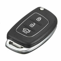 Thumbnail for For Hyundai ix45 ix35 i20 Santa Fe 3 Button Remote Car Key Flip Fob Shell Case