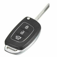 Thumbnail for For Hyundai ix45 ix35 i20 Santa Fe 3 Button Remote Car Key Flip Fob Shell Case