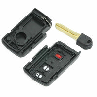 Thumbnail for Fits Toyota Prius 2004-2009 2+1 Button Smart Remote Car Key Fob With Shell Case