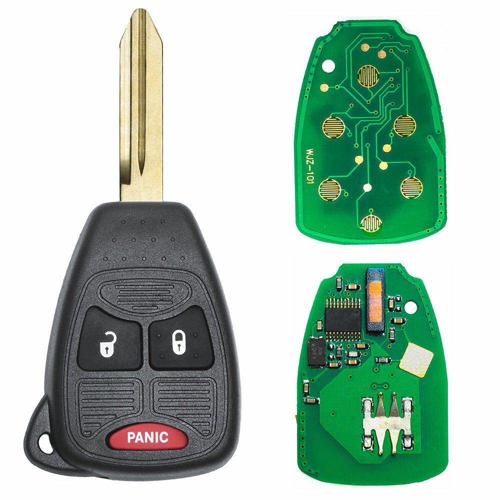 Fits Chrysler Dodge M3N5WY72XX 2+1 Button 433MHz ID46 Remote Car Key Fob