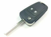 Thumbnail for Fits Vauxhall Insignia Astra 2 Button Remote Flip Car Key Fob