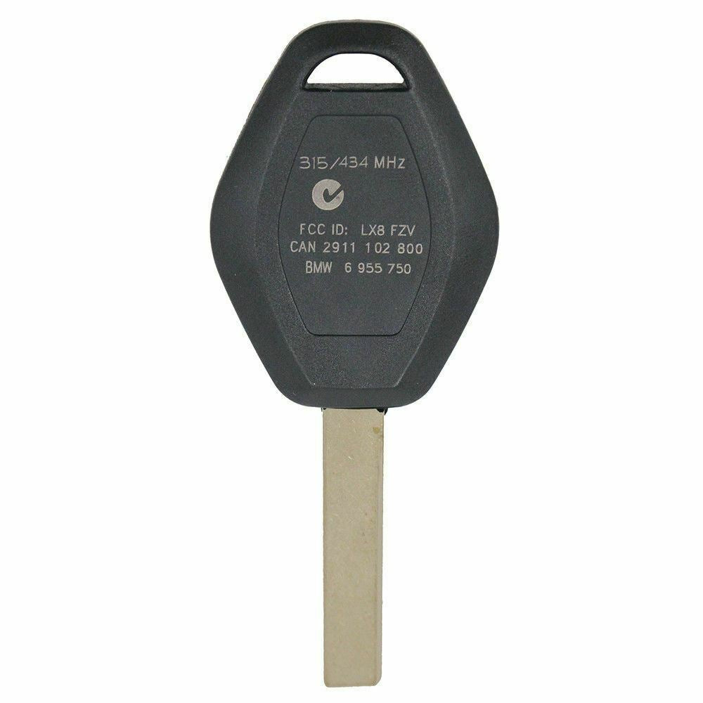 Fits BMW 5 Series 525 528 530 540 545 550 315MHz ID44 EWS Remote Car Key Fob